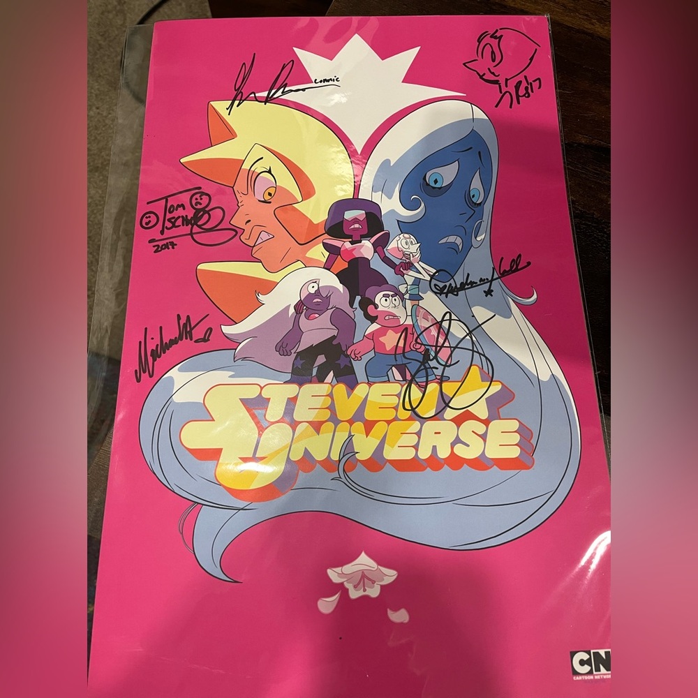 Steven Universe Signed Poster